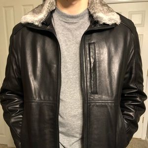 Marc New York Andrew Marc Chatham Leather Jacket